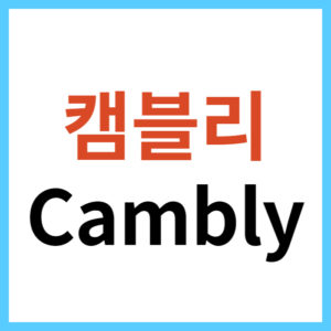 캠블리 화상 영어
